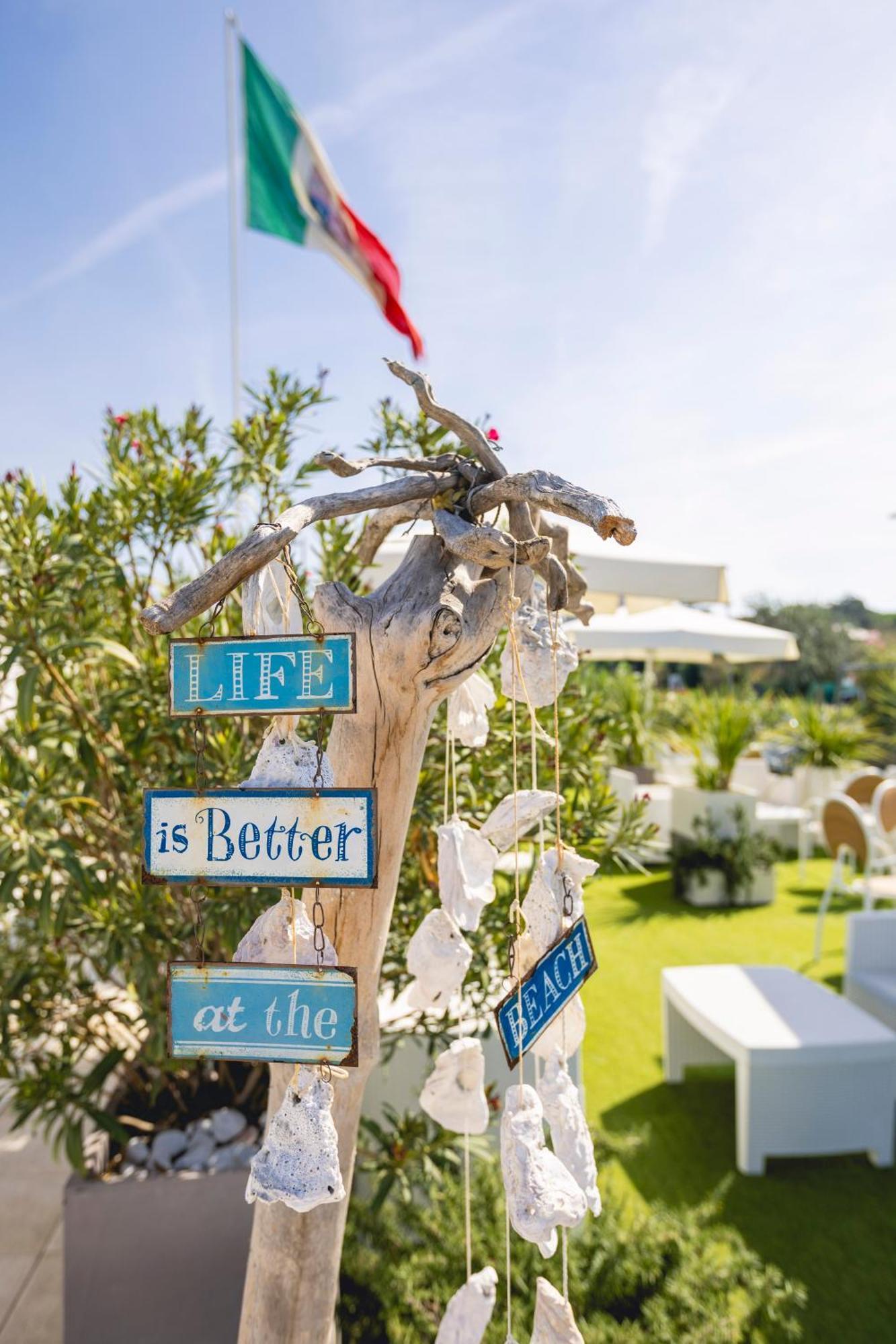 Hotel Saraceno Resort With Private Beach Milano Marittima Eksteriør billede