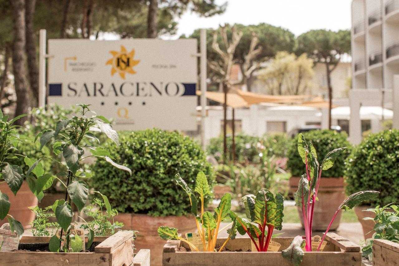 Hotel Saraceno Resort With Private Beach Milano Marittima Eksteriør billede