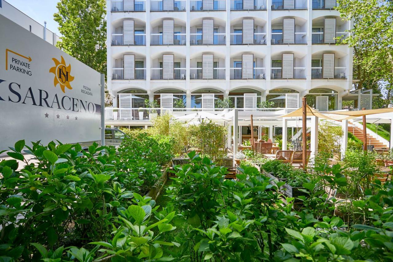 Hotel Saraceno Resort With Private Beach Milano Marittima Eksteriør billede