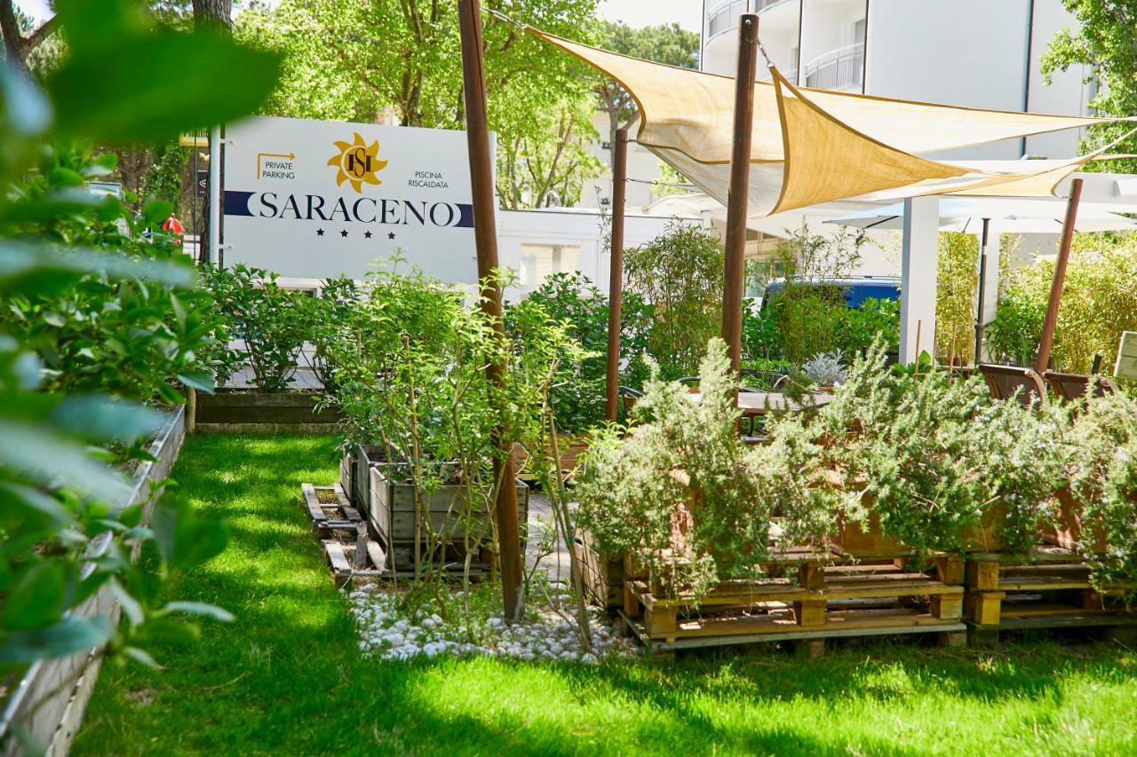 Hotel Saraceno Resort With Private Beach Milano Marittima Eksteriør billede