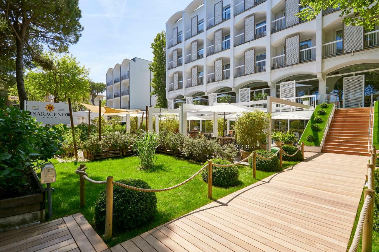 Hotel Saraceno Resort With Private Beach Milano Marittima Eksteriør billede